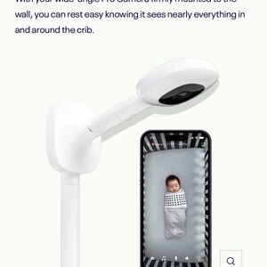 Nanit wall mount and cable covers (BNIB!)